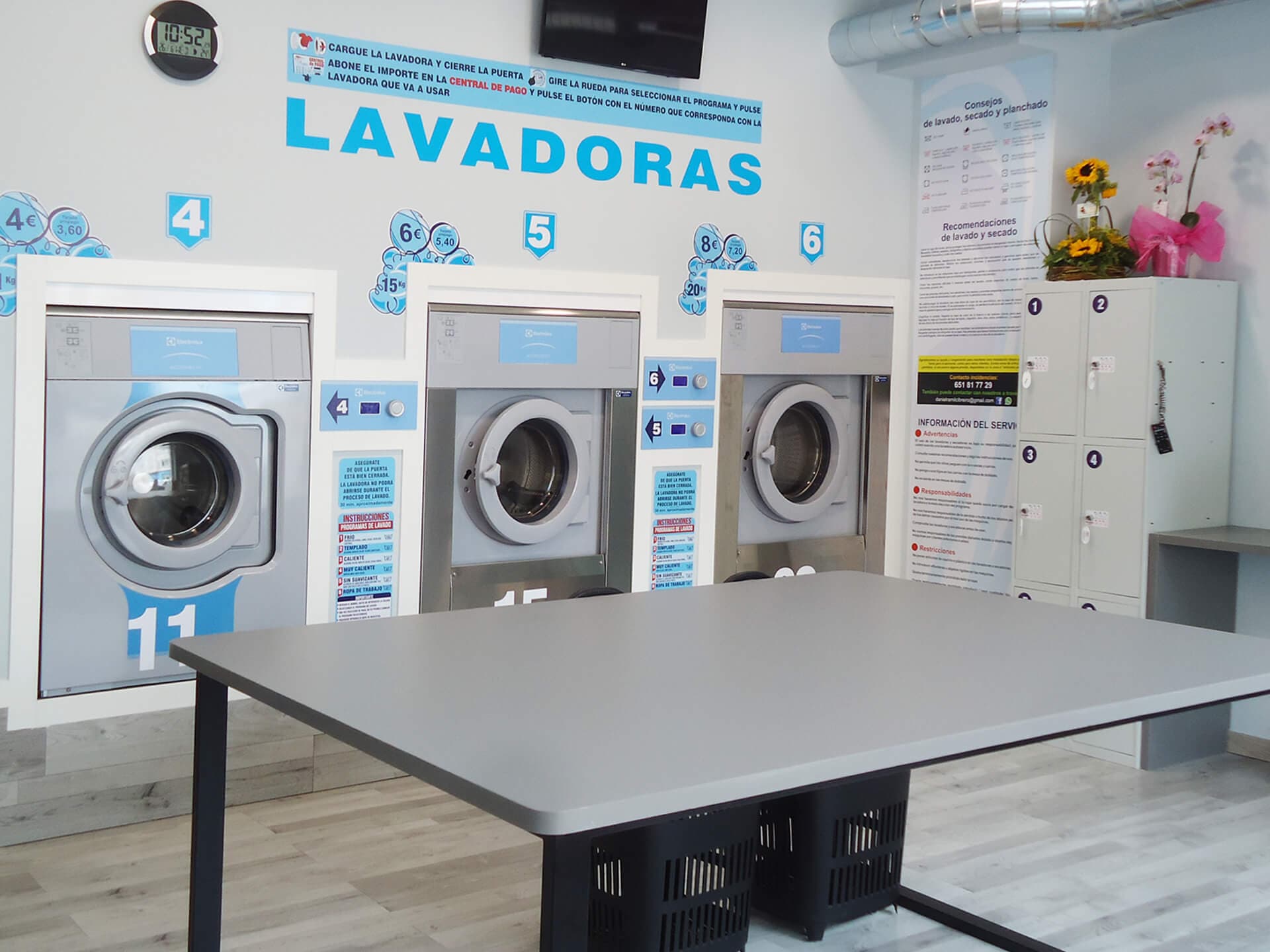 Lavandería autoservicio en Ferrol