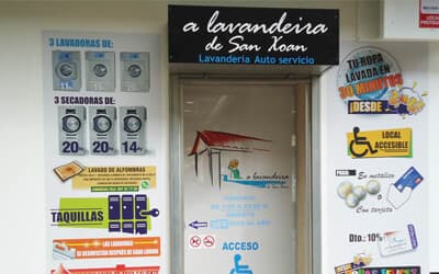 A Lavandeira de San Xoán - Lavandería en Ferrol